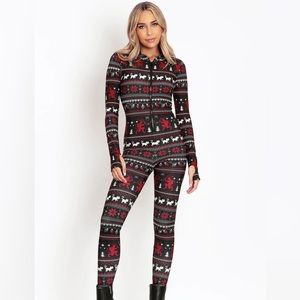 Ugly Christmas Sweater Snuggle Suit